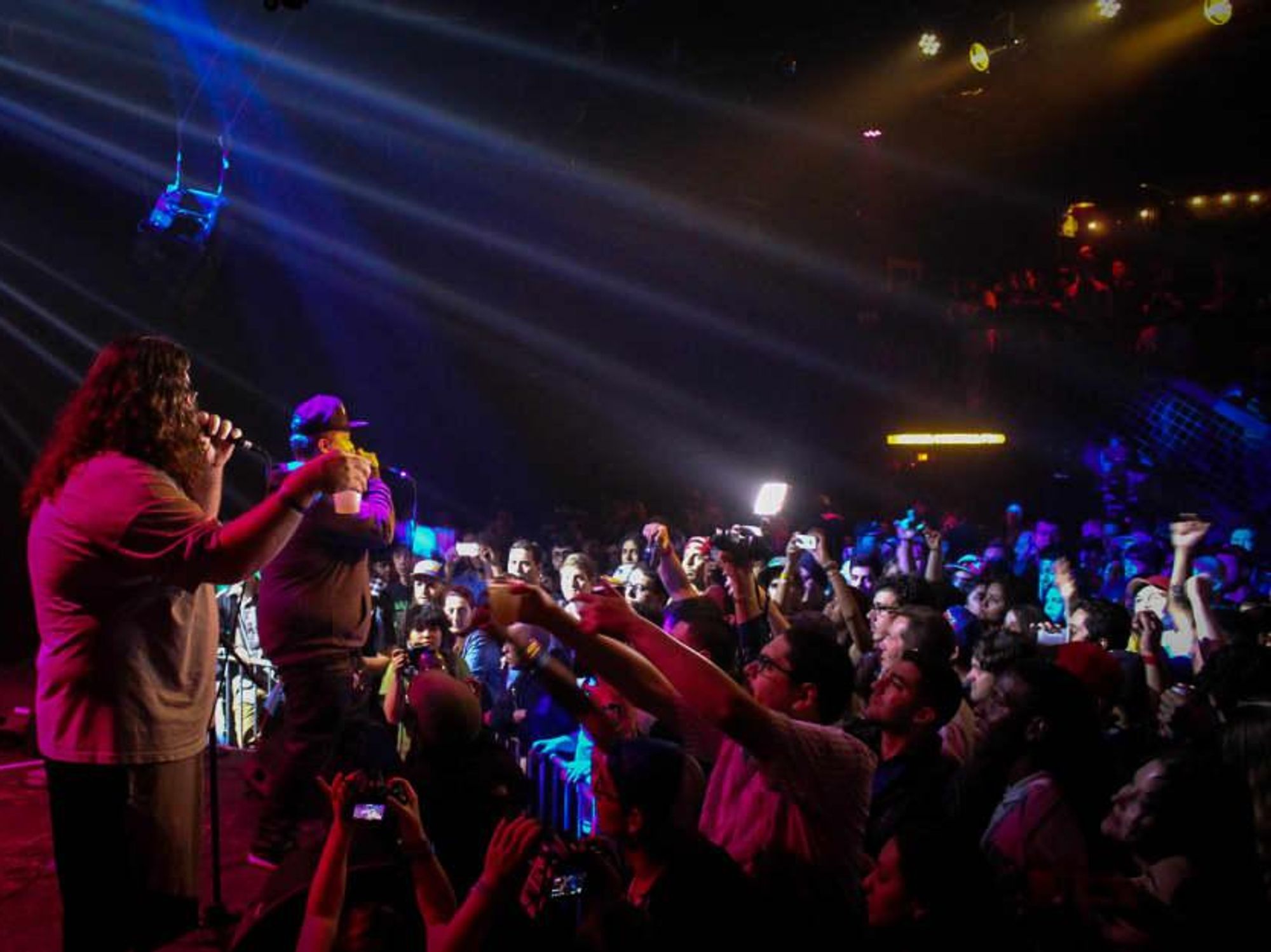 North Door music venue inside stage