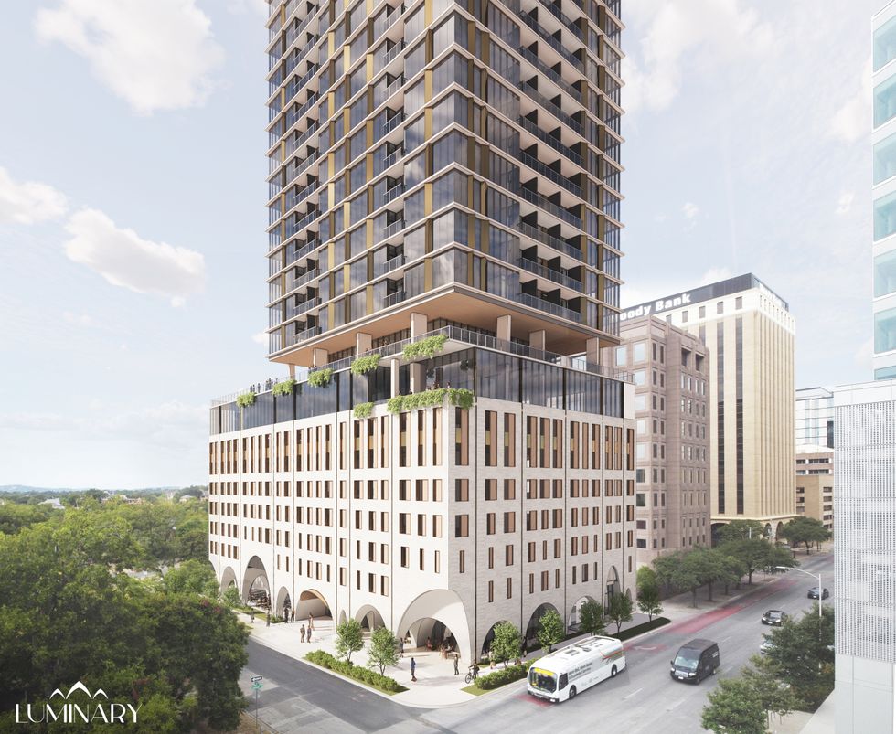 Northland Living downtown Austin tower rendering