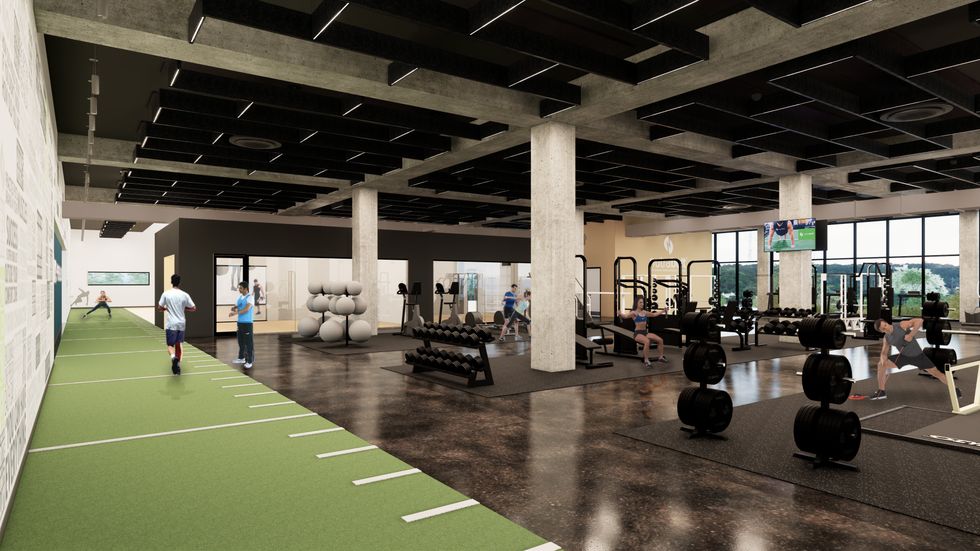 Nutrabolt gym rendering