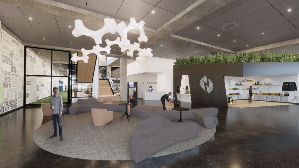 Nutrabolt lobby rendering