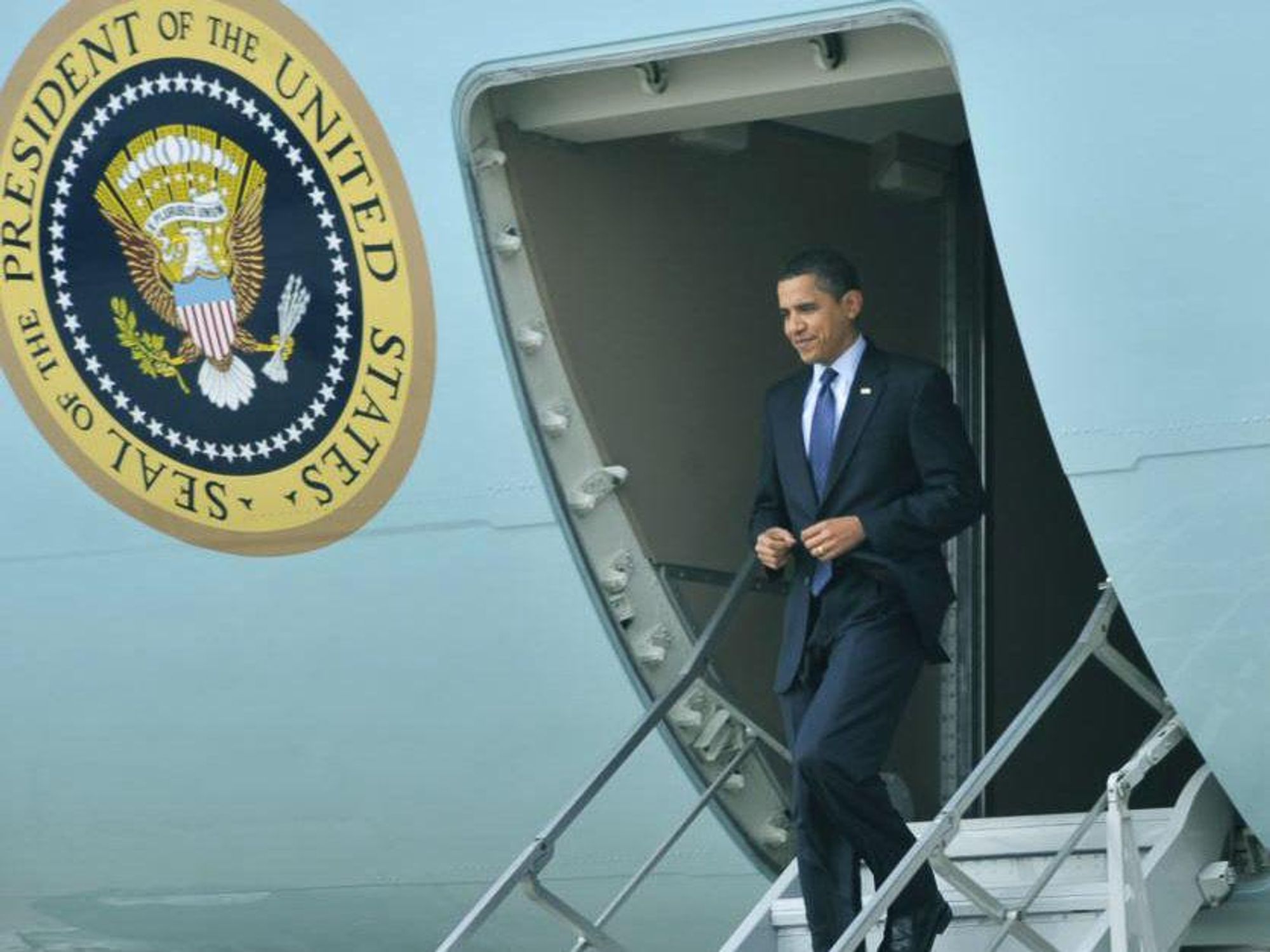 Obama, Air Force One, president