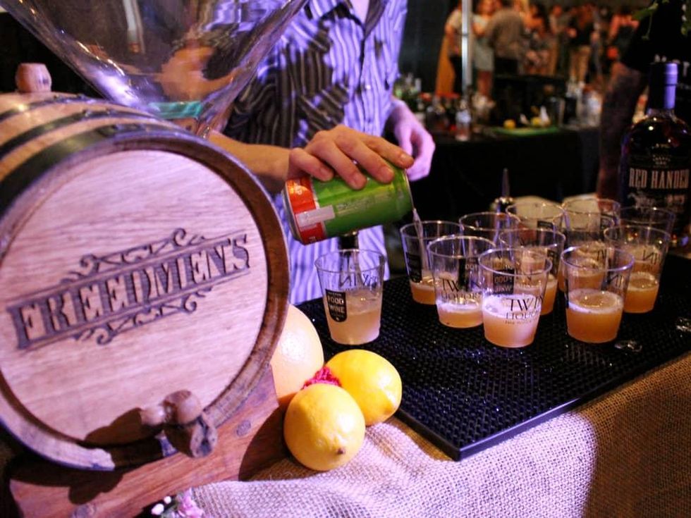 Official Drink of Austin 2016 Freedmen's Bar cocktail