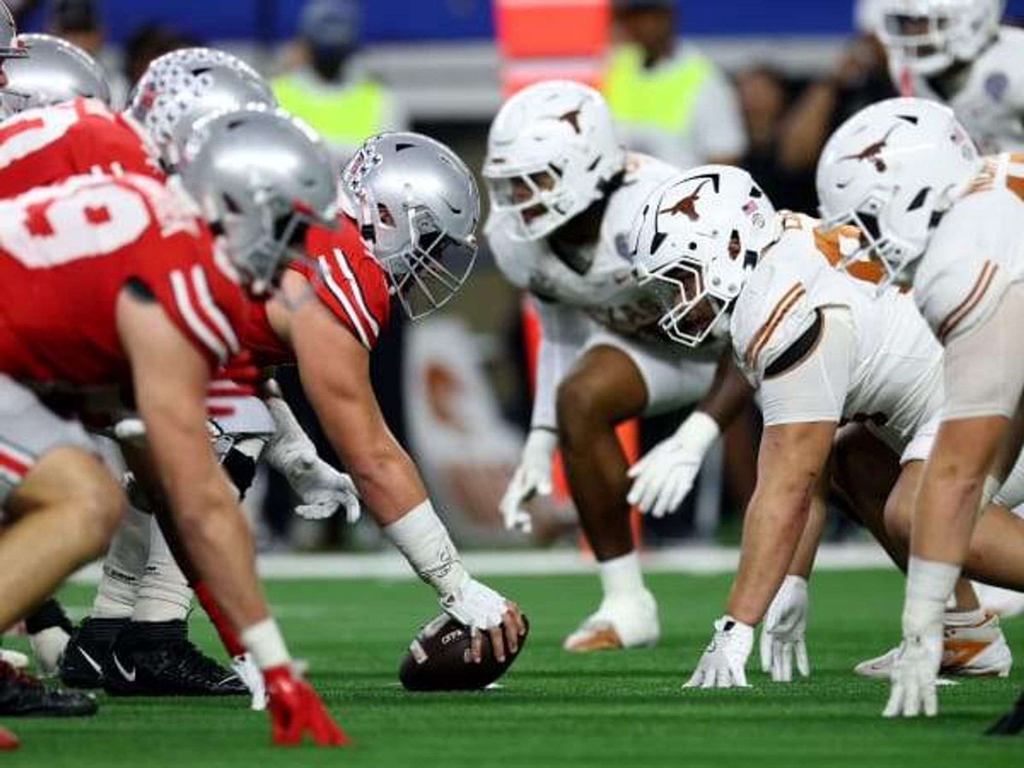 Ohio State vs Texas at the Cotton Bowl in 2024.