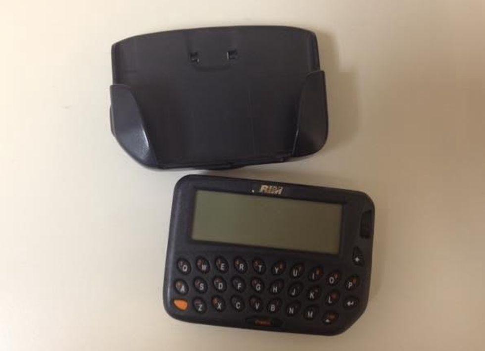 old Blackberry cell phone