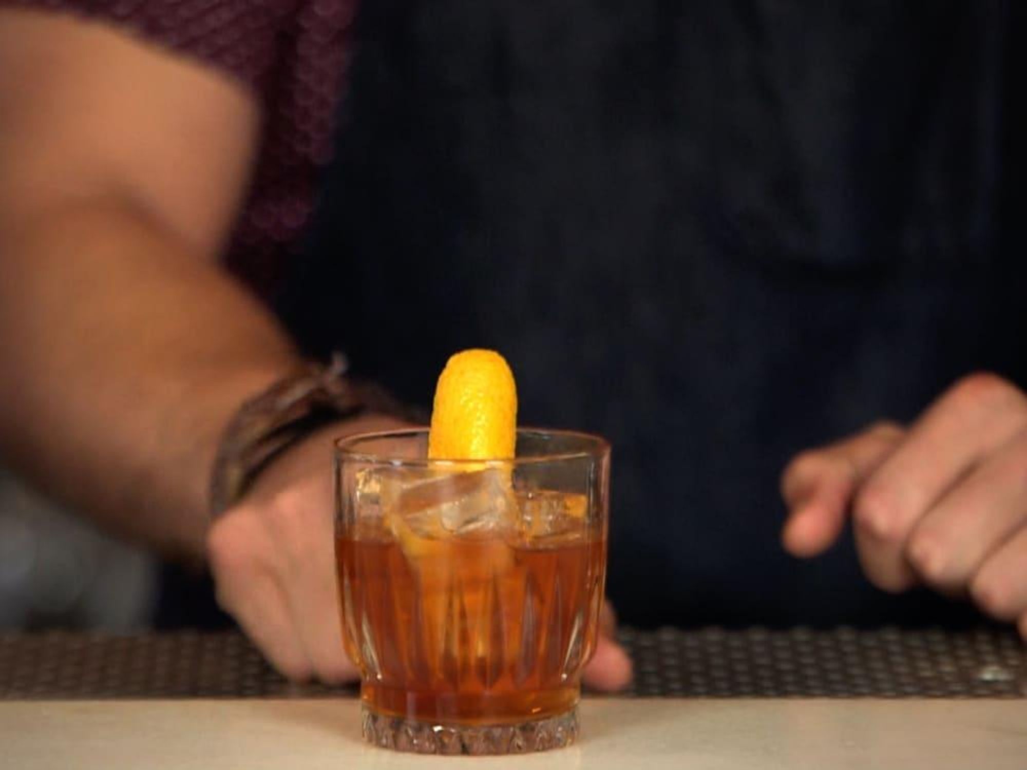 Old Forester Old Fashioned from Austin bartender Ethan Lane