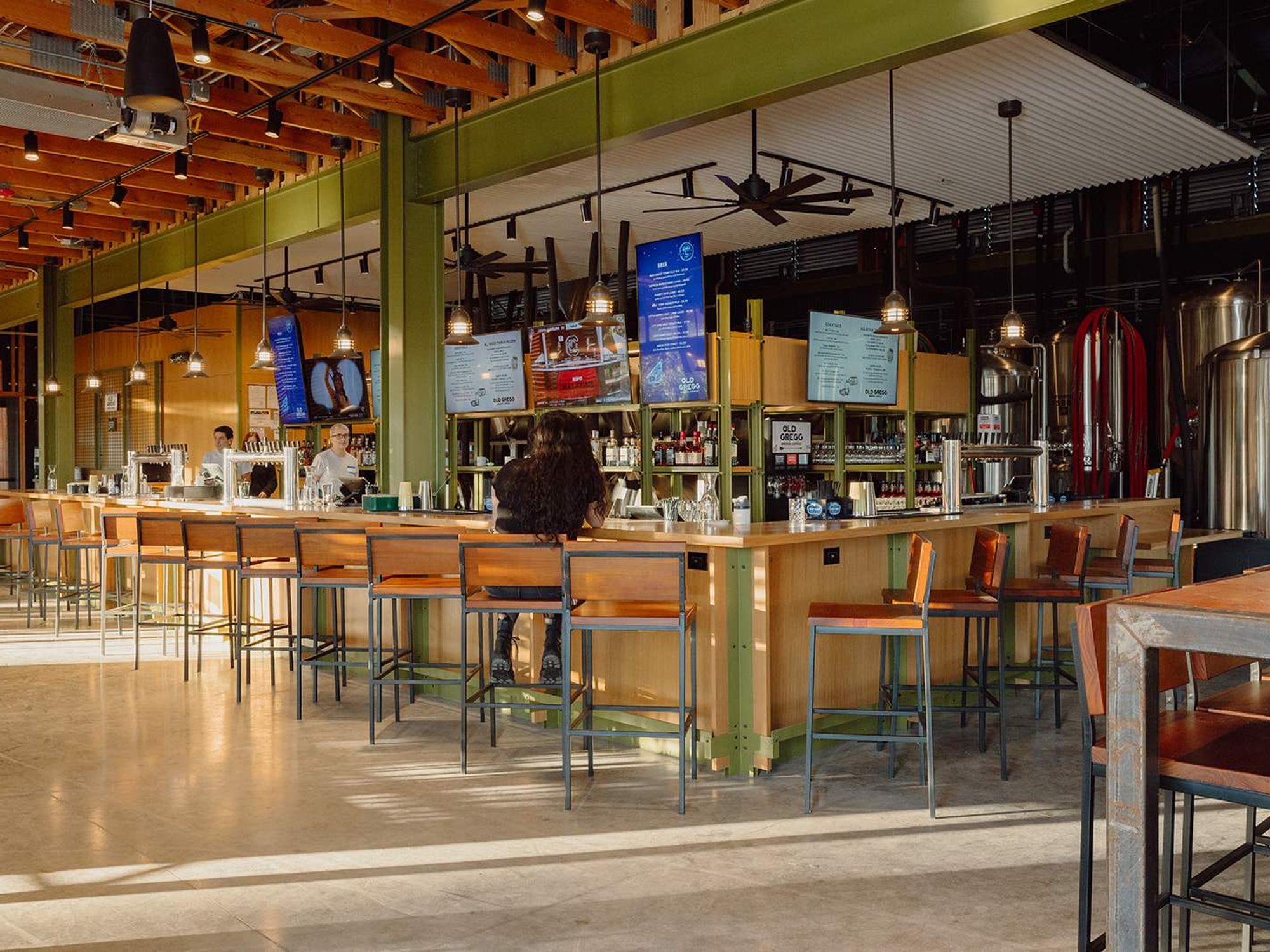 Old Gregg Brewing Company interior