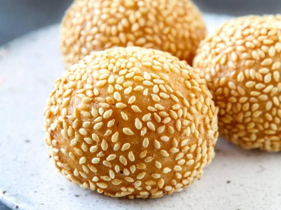 Old Thousand restaurant sesame balls