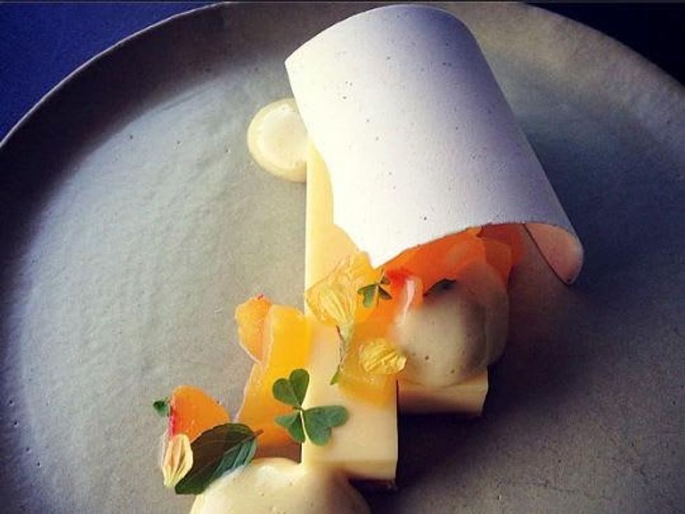 Olivia Restaurant Vinegar Pie Peaches Finney Walter