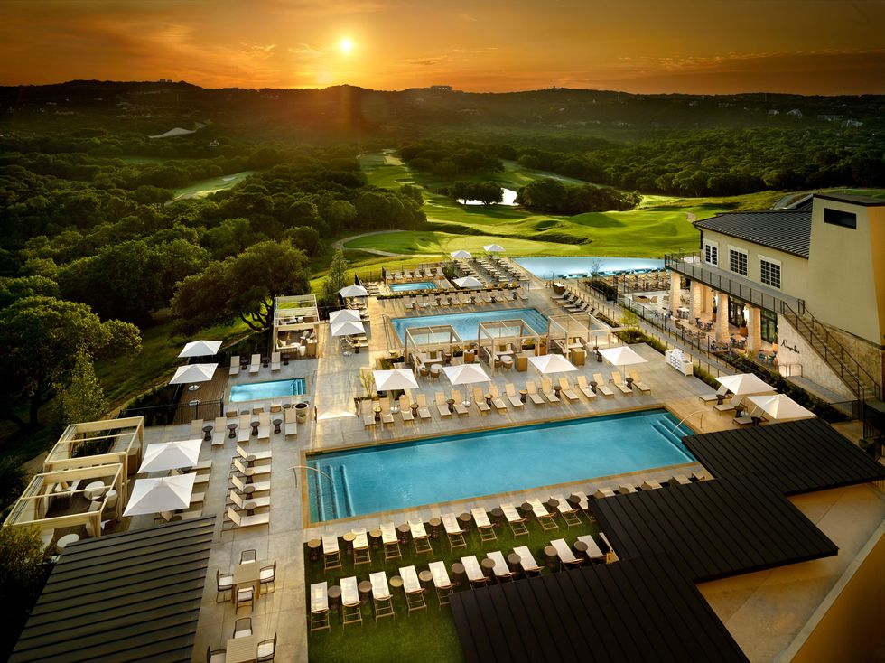 Omni Barton Creek poolscape