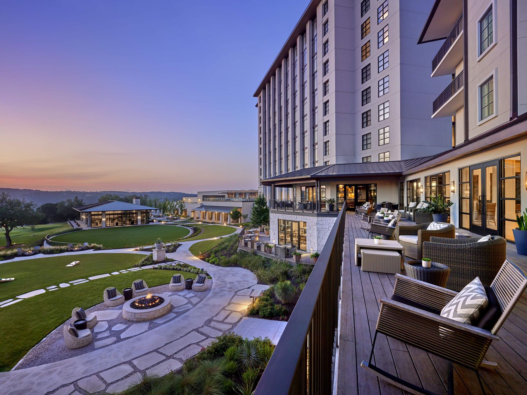Omni Barton Creek Resort & Spa terrace