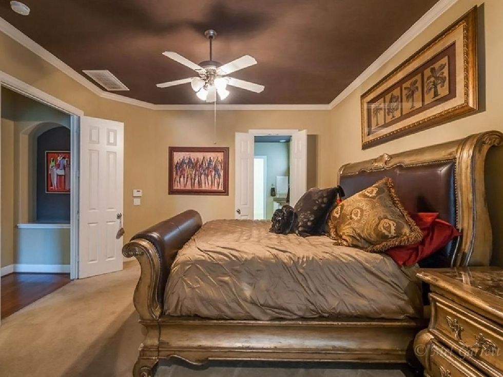 On the Market Vince Young Royal Oaks house 12006 Legend Manor Drive October 2014 master bedroom