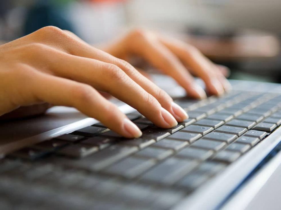 online class, keyboard, computer