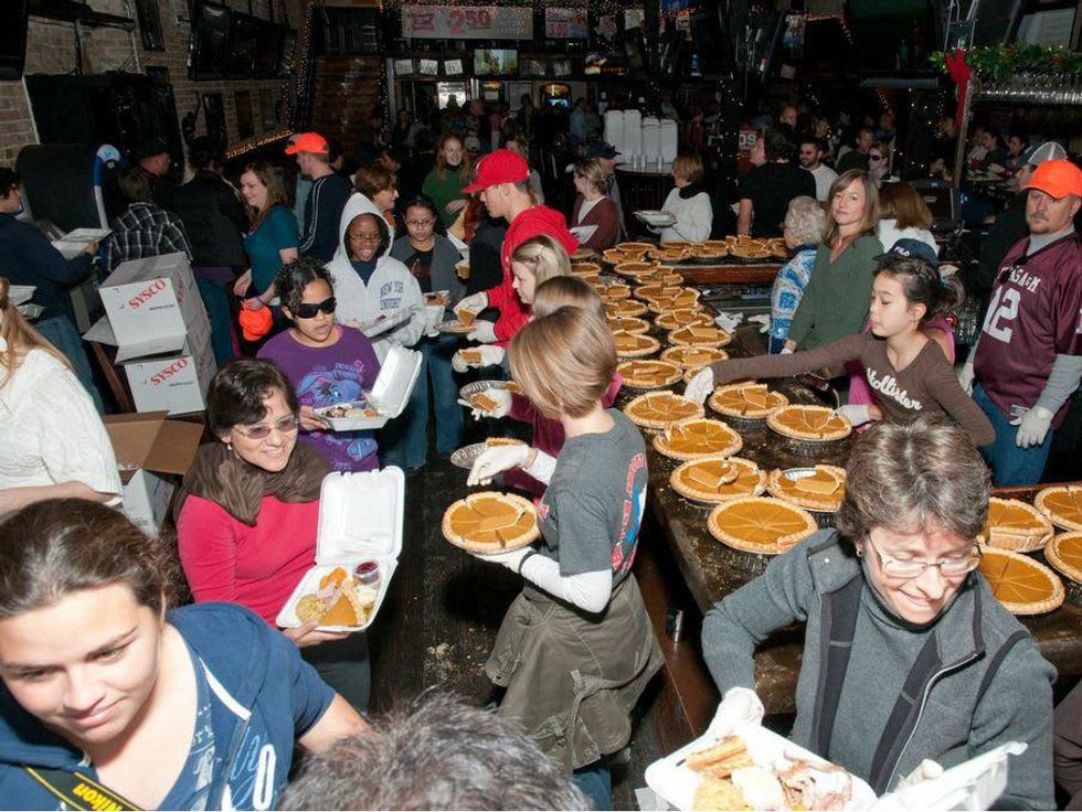 Operation Turkey Thanksgiving volunteers