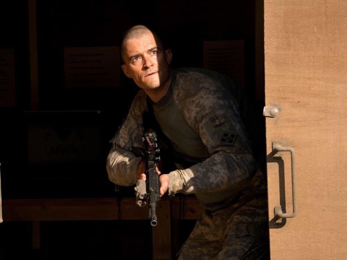 Orlando Bloom in The Outpost. - CultureMap Austin, image size:1200x900