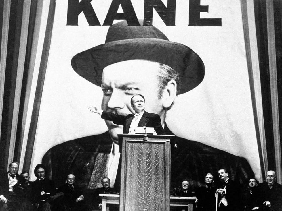 Orson Welles in Citizen Kane
