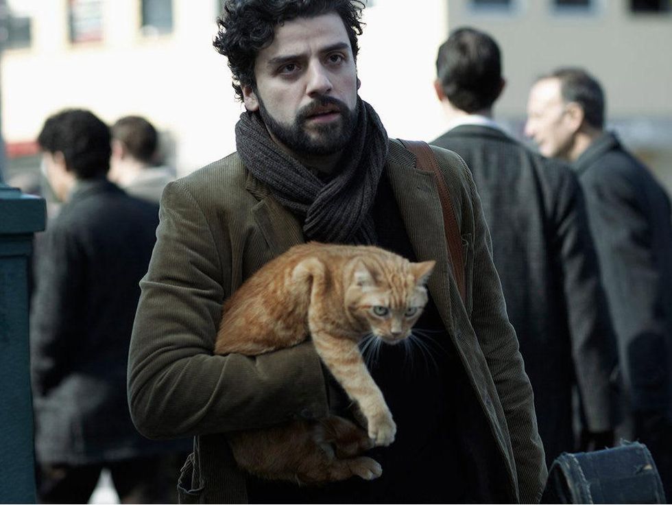 Oscar Isaac in the coen brothers inside llewyn davis