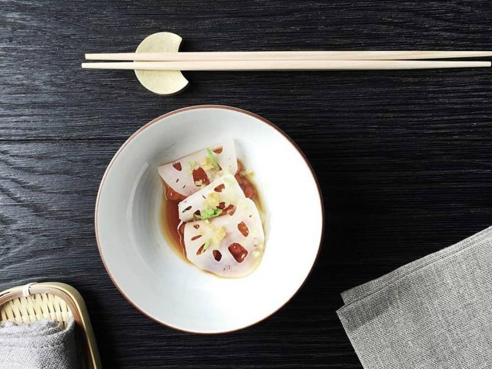 Otoko Austin restaurant Paul Qui South Congress Hotel dish sensai