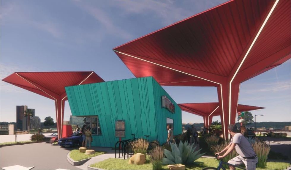 P. Terry's Cedar Park rendering