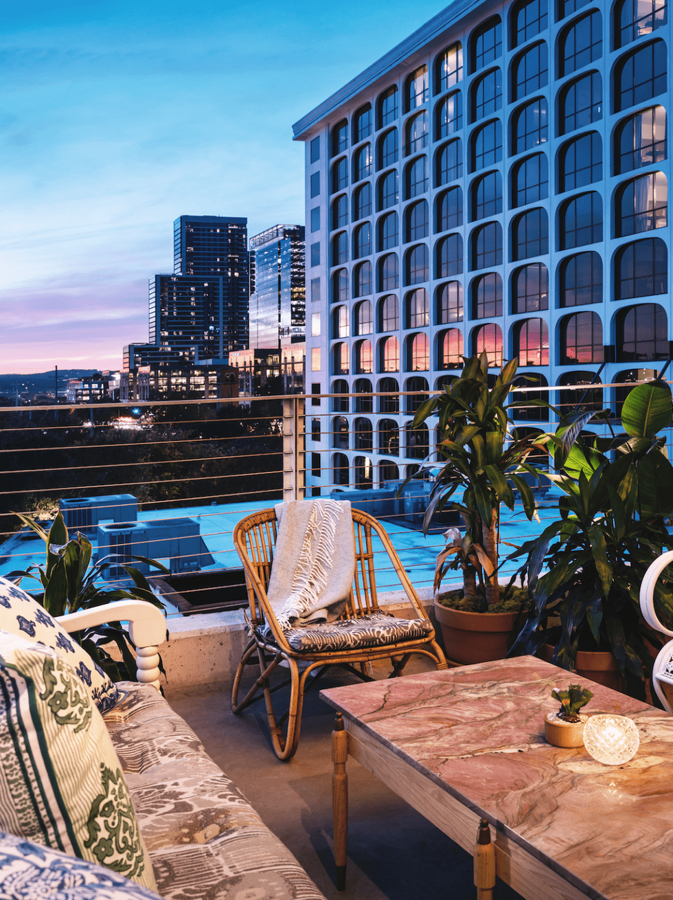 P6 Austin skyline view