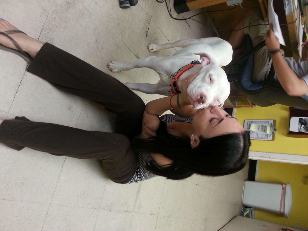 Pajama Sam is great with humans and animals