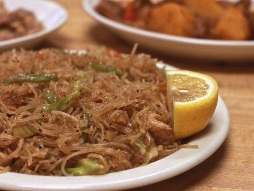 Pancit Bihon Mang Dedoy Filipino Restaurant Austin