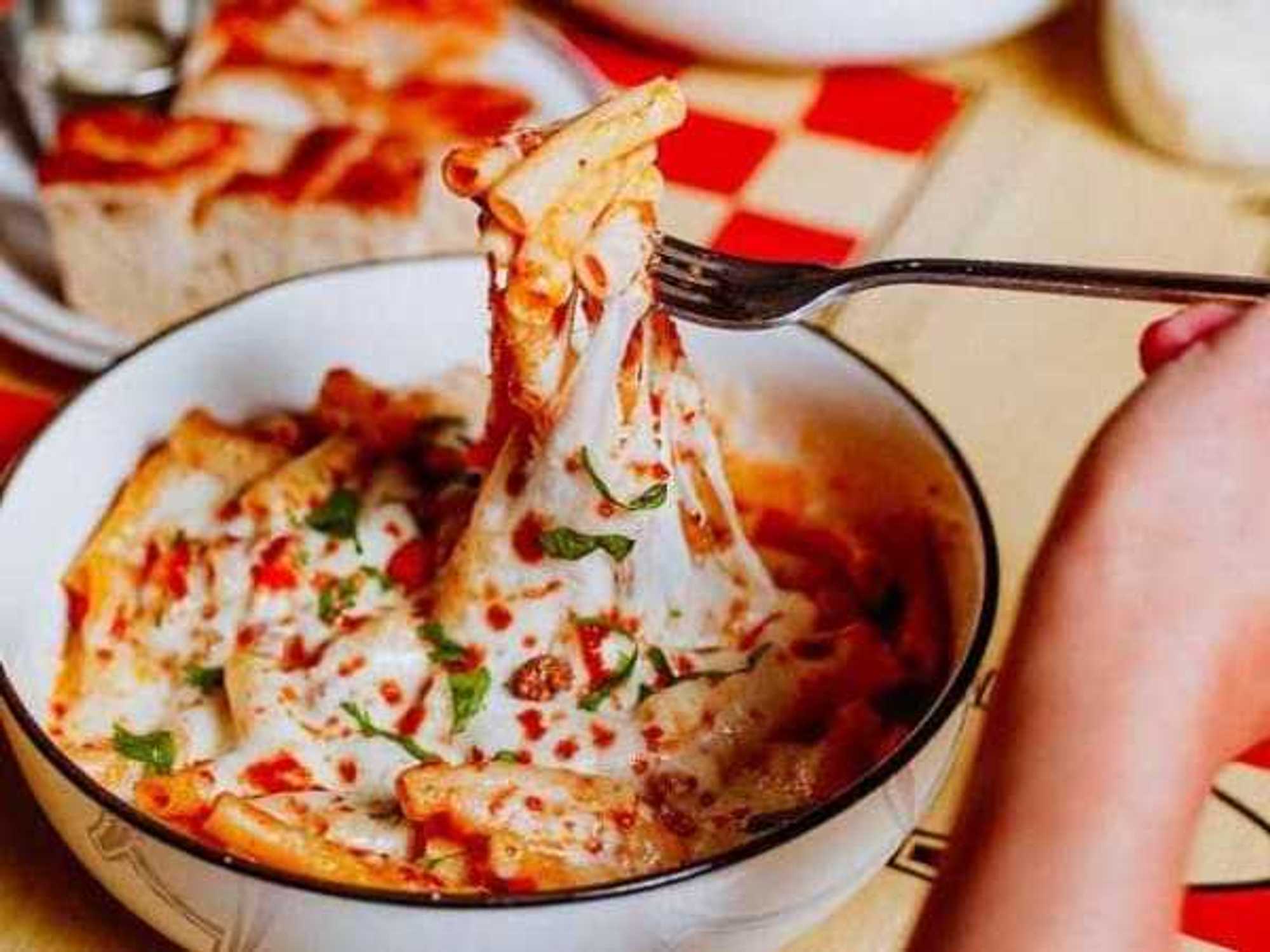 Panciuto baked ziti