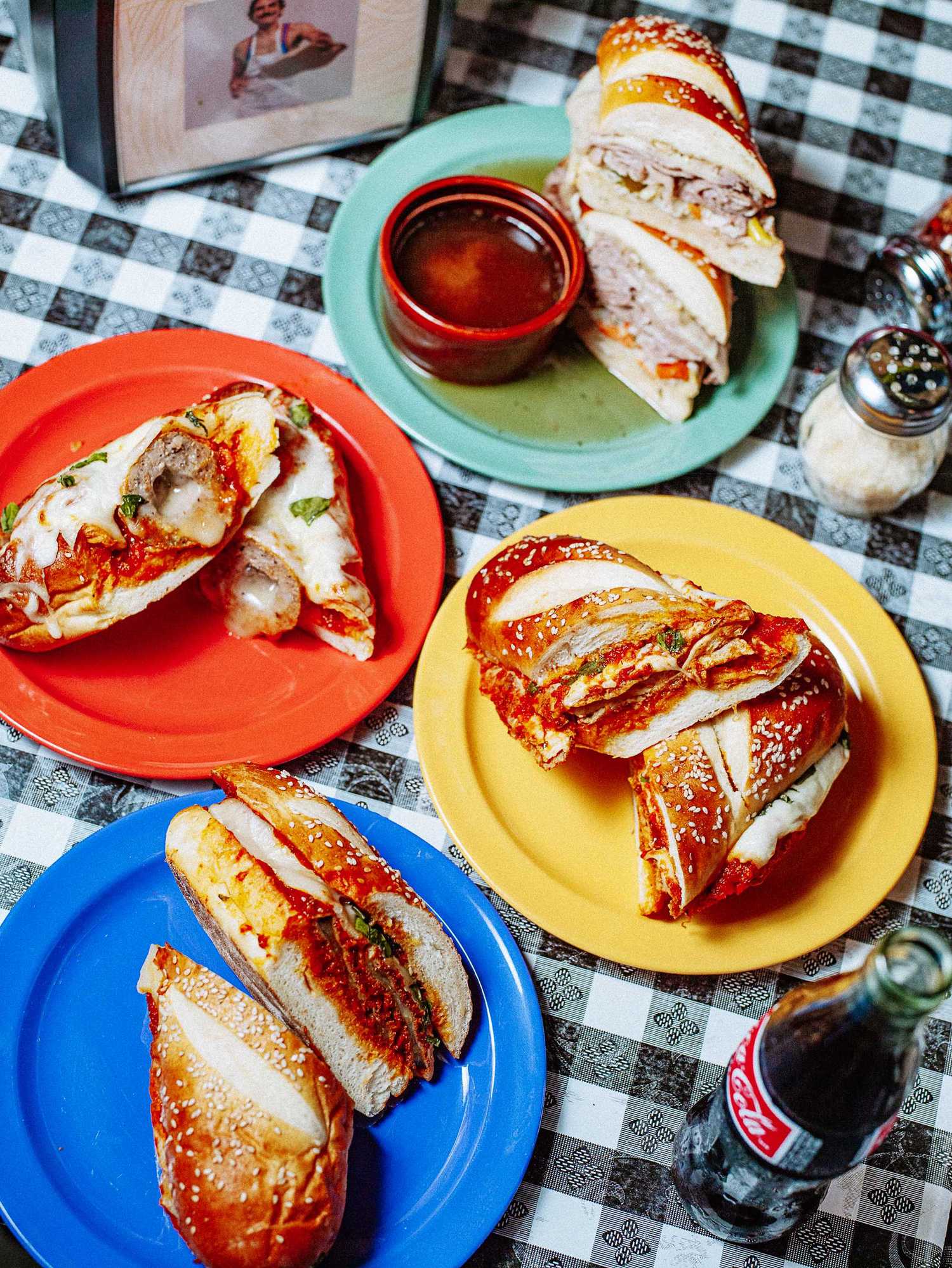 Panciuto sandwiches
