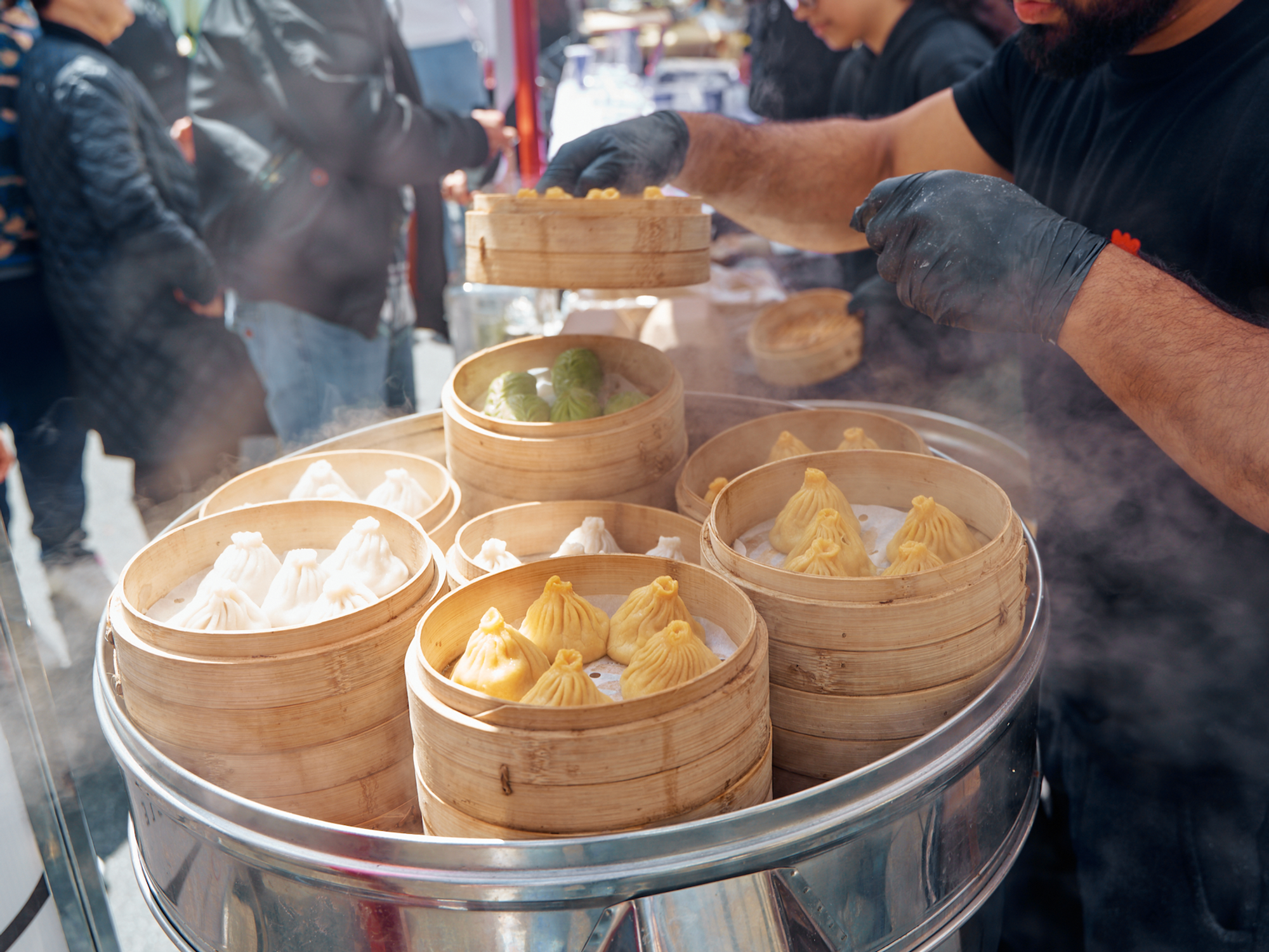 Panda Fest dumplings