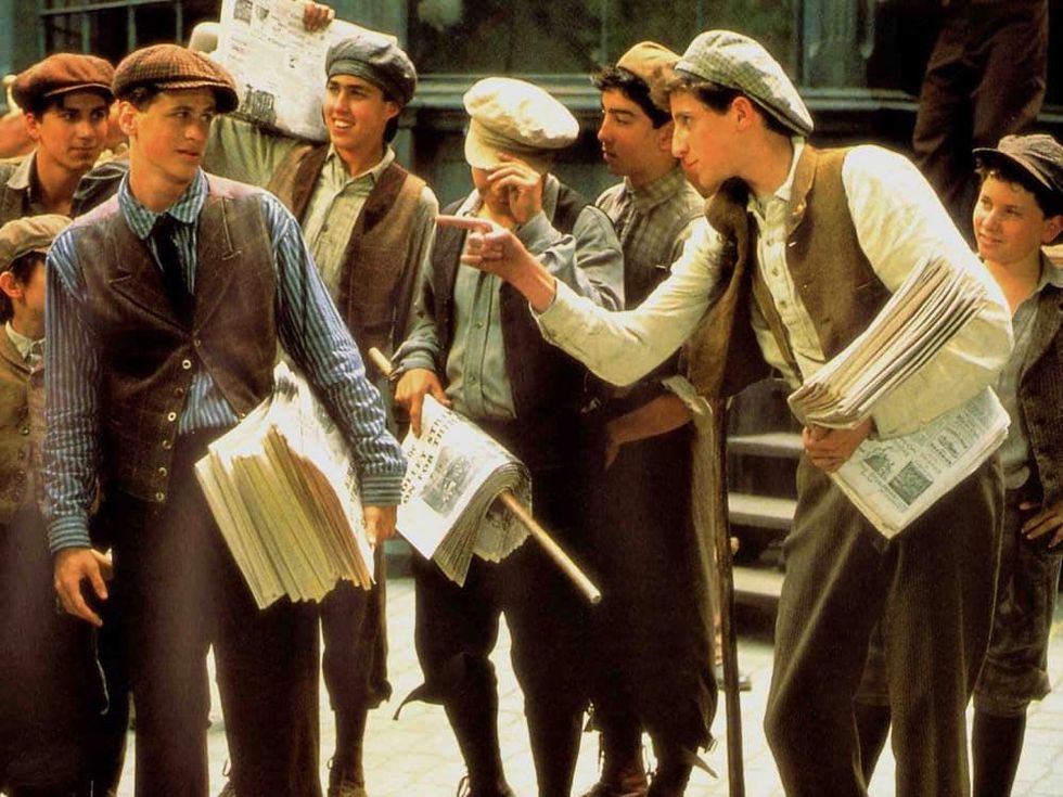 paperboys from Newsies