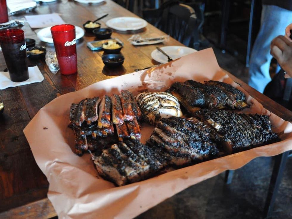 Pappa Charlies Barbeque meat