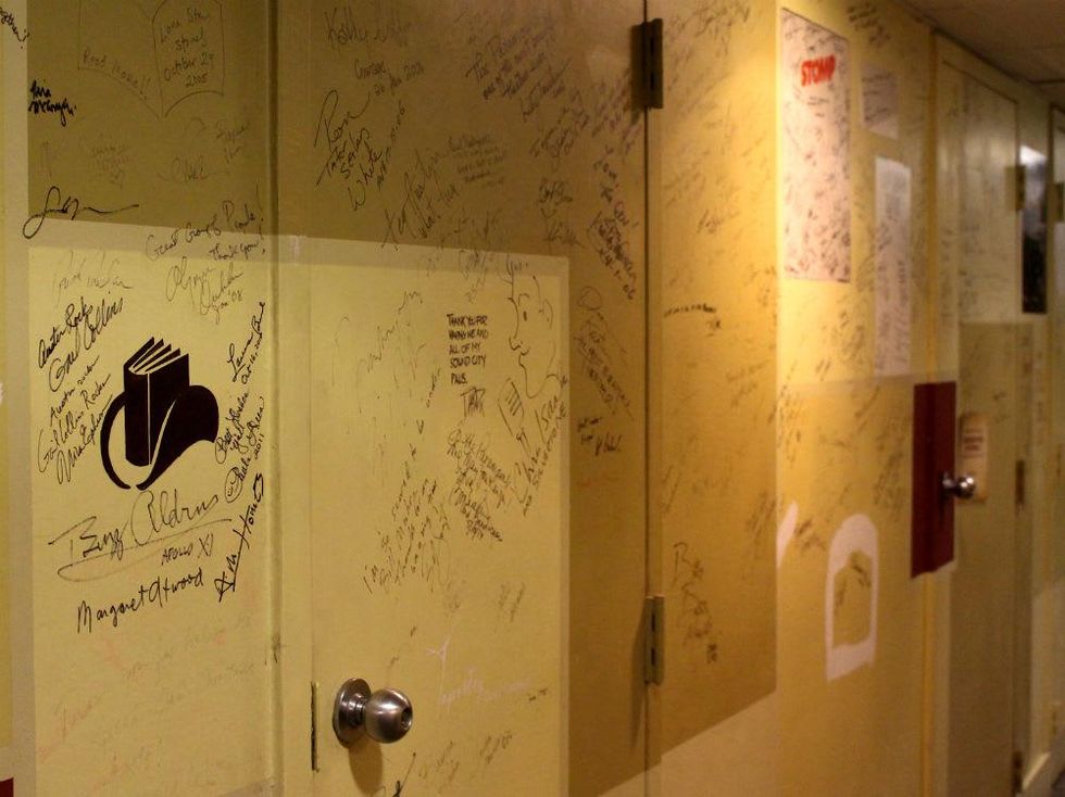 Paramount Theatre_100 Years_Artists' wall_Centennial Announcement_2015