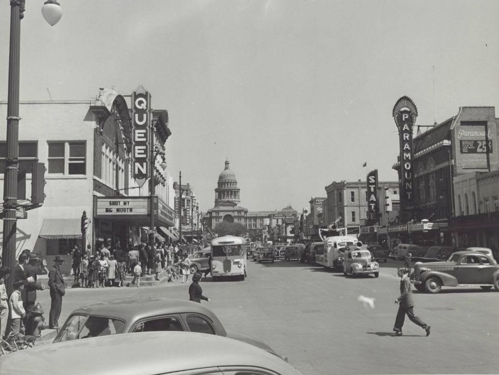 Paramount Theatre_100 Years_Congress Avenue Then