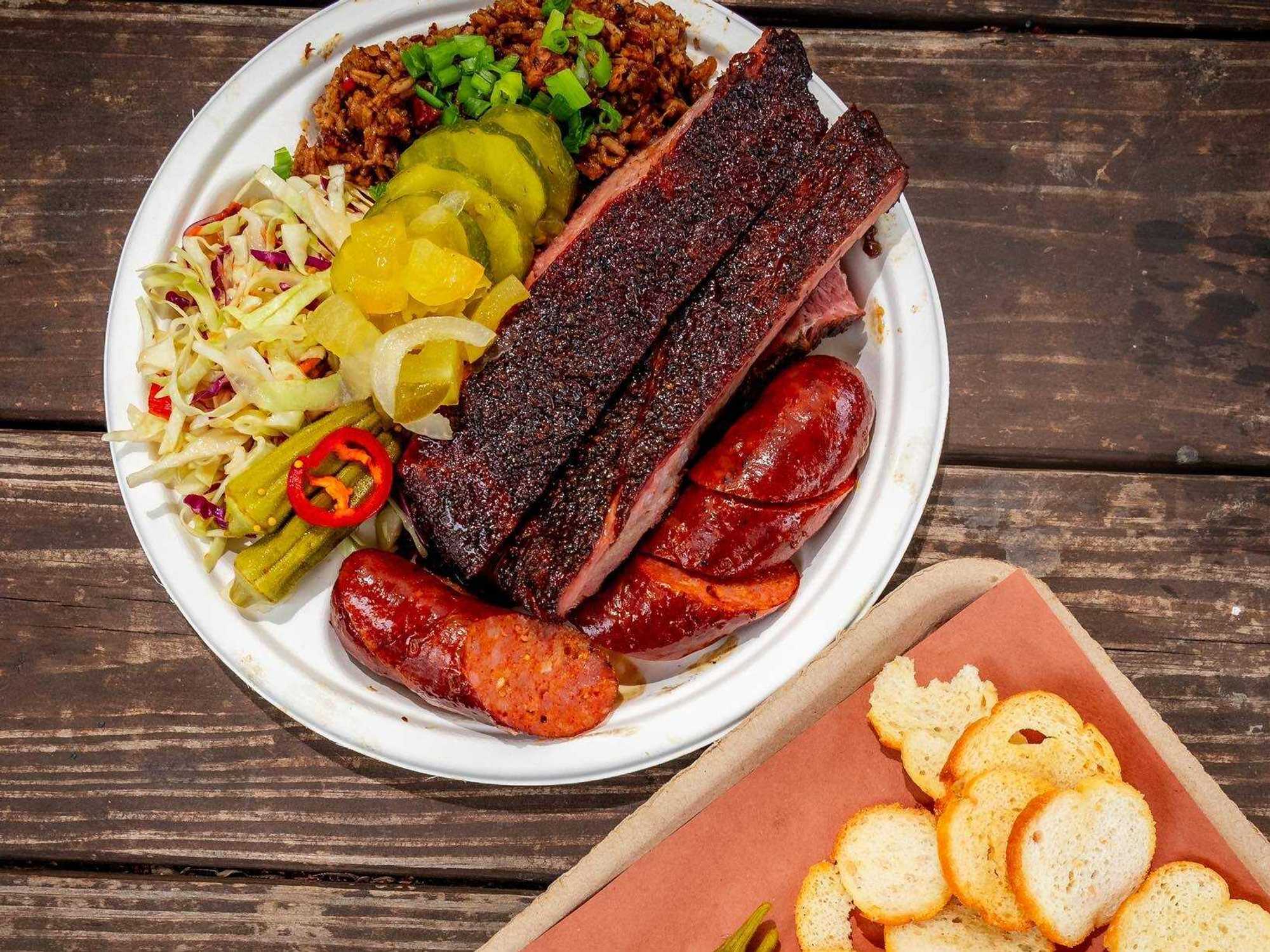 Parish Barbecue plates