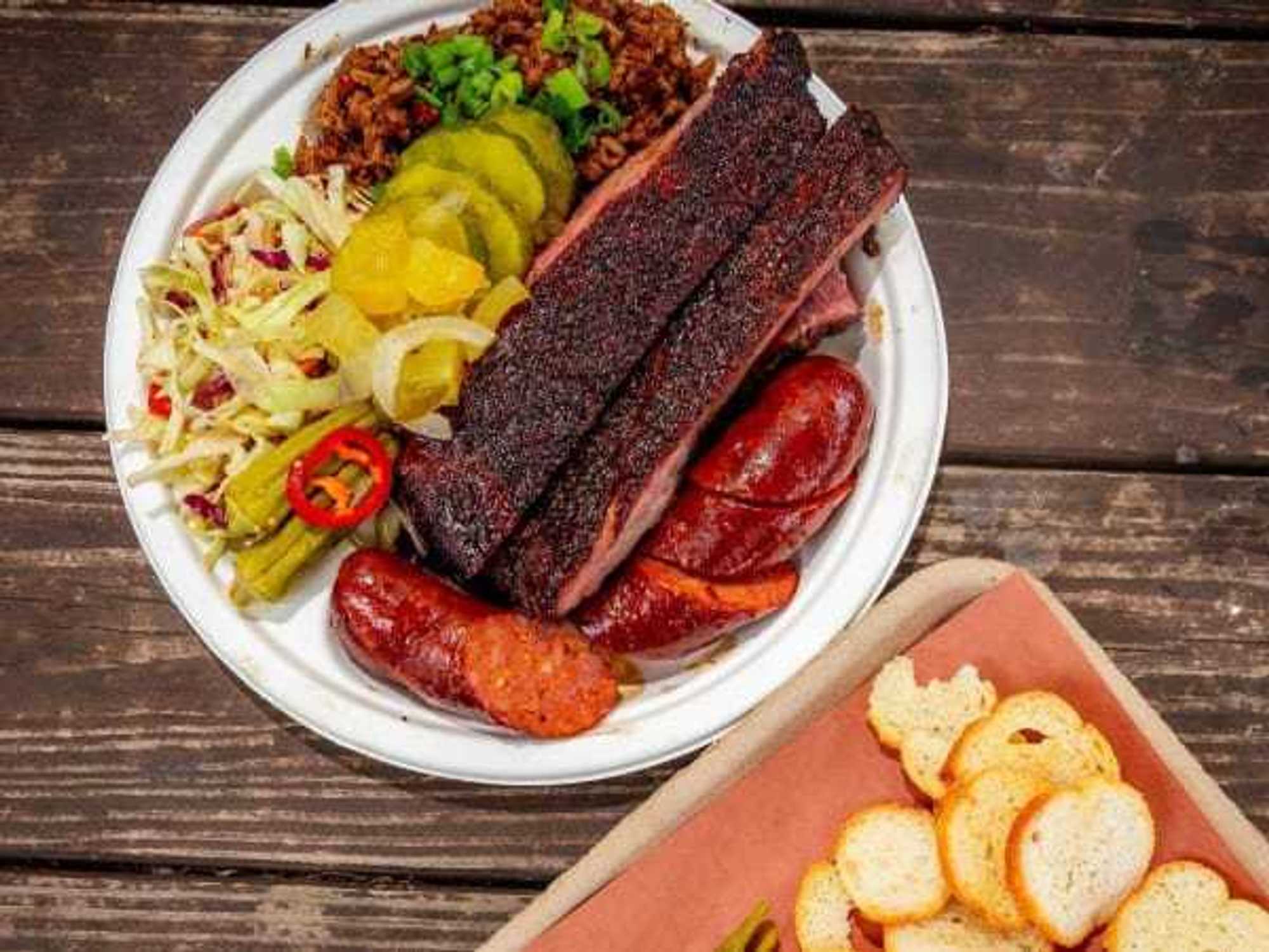 Parish Barbecue plates
