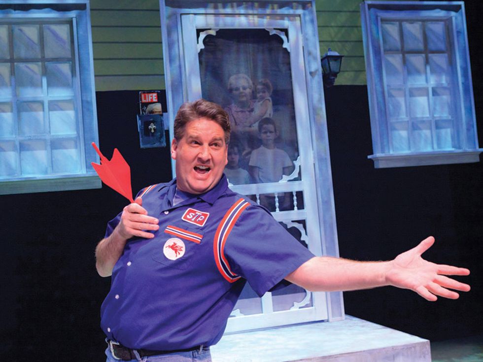 Pat Hazell with a jart in the Wonder Bread Years