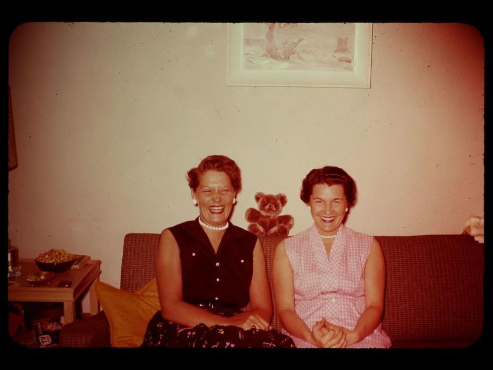 Pat Henschel and Terry Donahue in A Secret Love