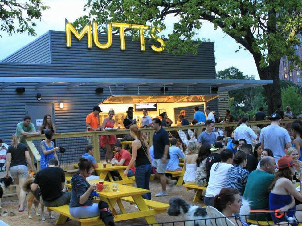 Patio at Mutts Cantina