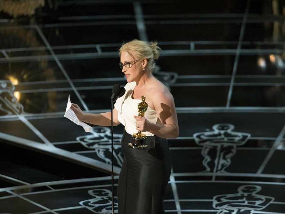 Patricia Arquette at the 2015 Academy Awards