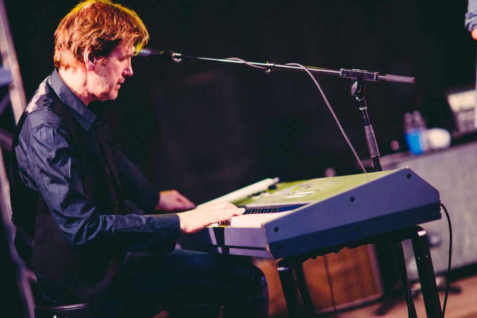 Patti smith band performing