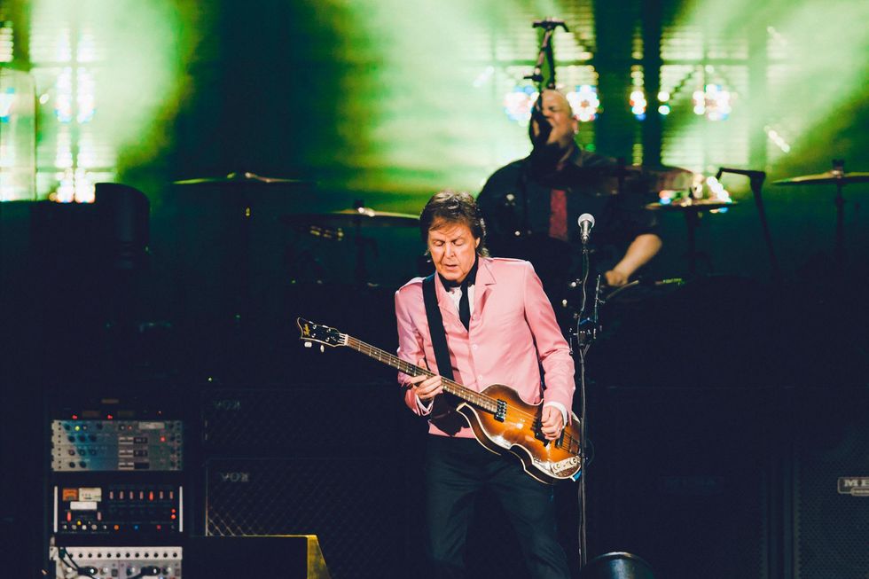 Paul McCartney at the Frank Erwin Center guitar