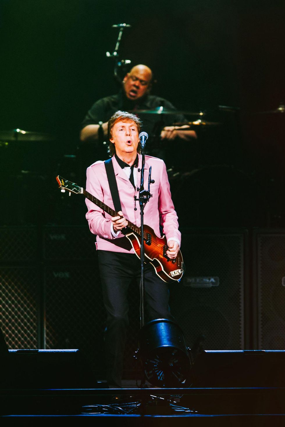 Paul McCartney at the Frank Erwin Center vertical