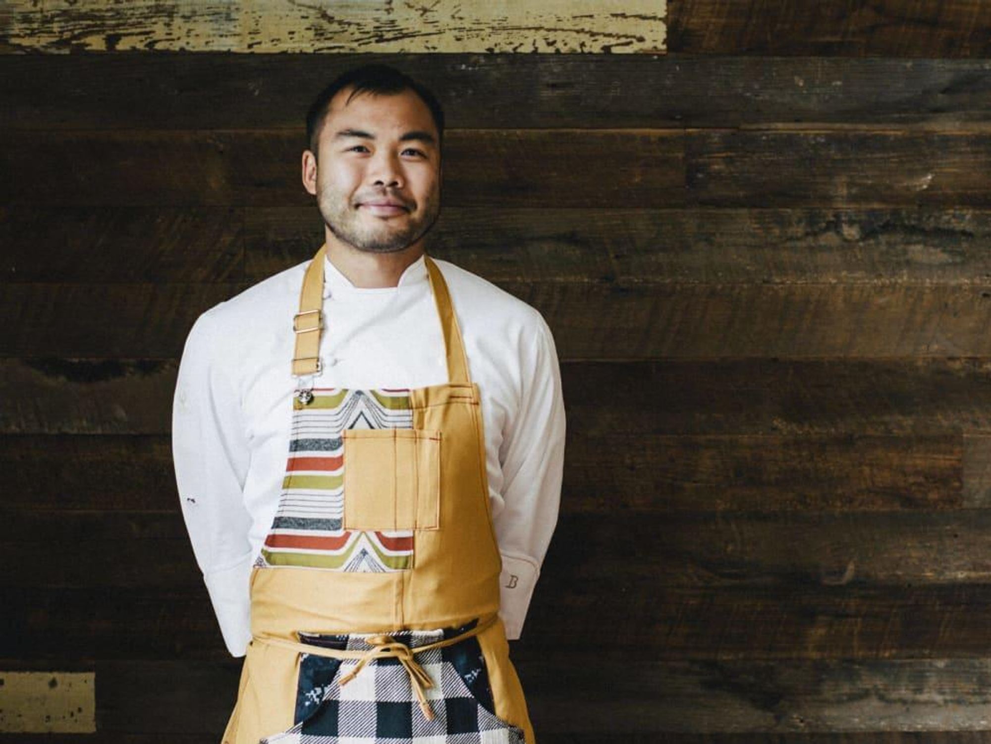 Paul Qui, chef/owner of qui restaurant in Austin.