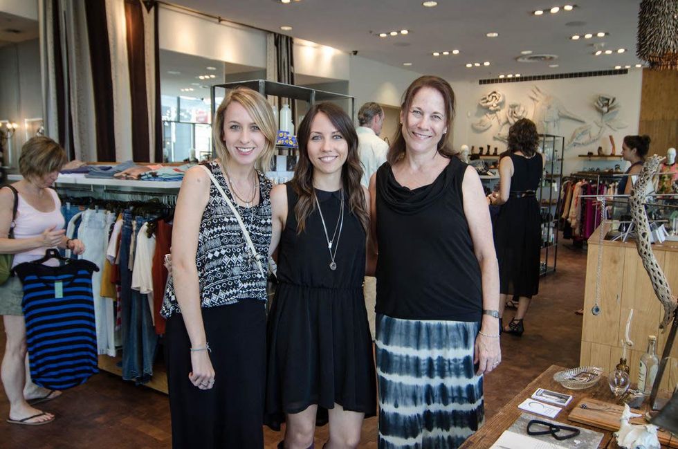 Paula, Margot and Janice Wolf at By George