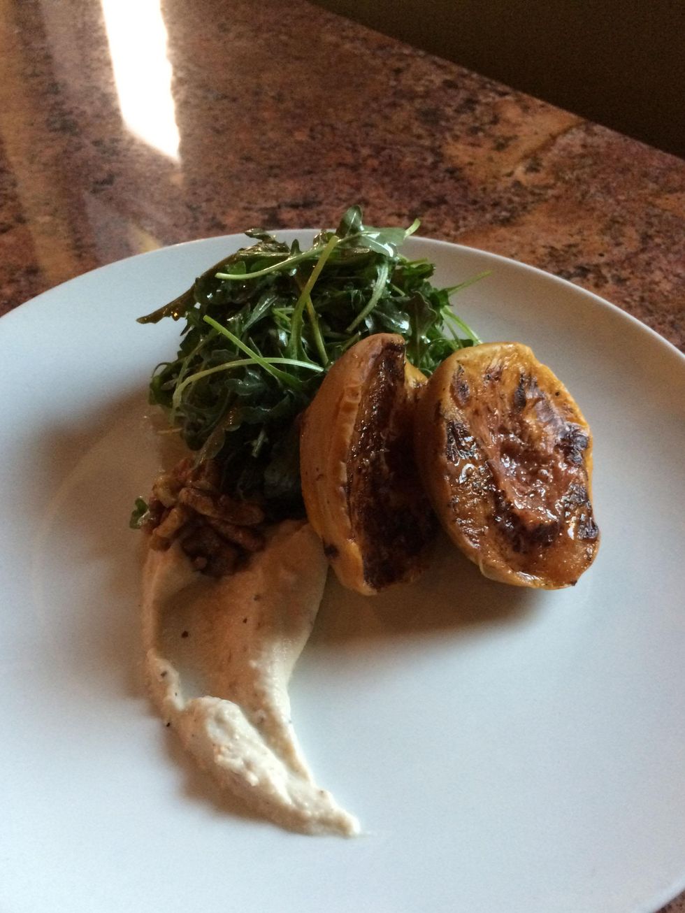 Peach Salad at Peche Austin