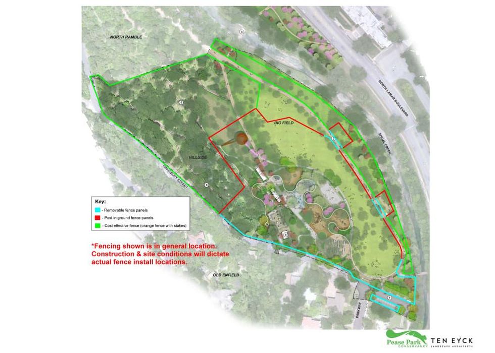 Pease Park Kingsbury Commons