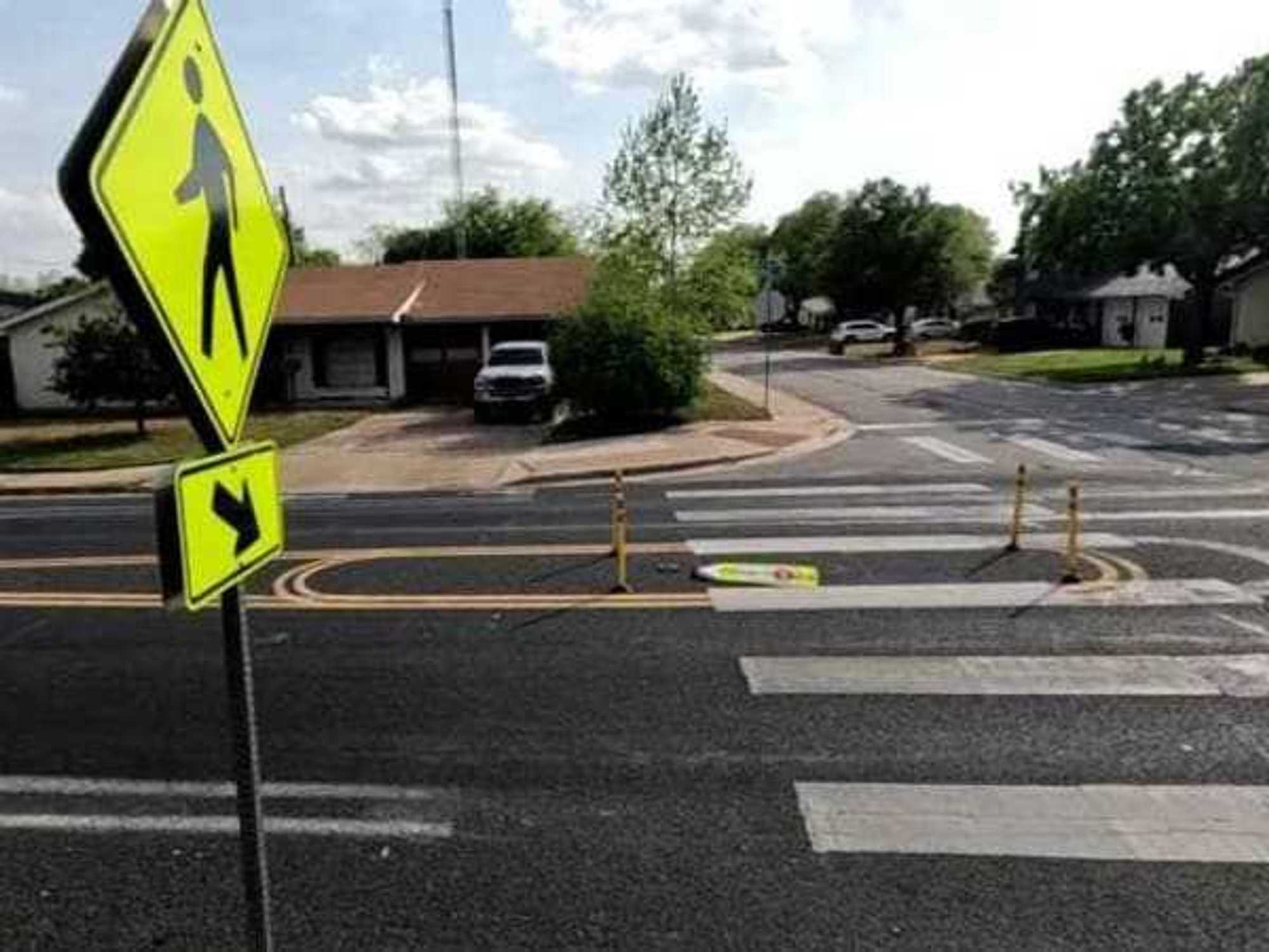 Pedestrian crosswalk