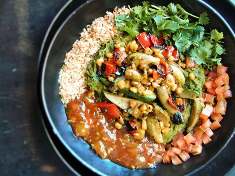 Peli Peli restaurant vegetable curry