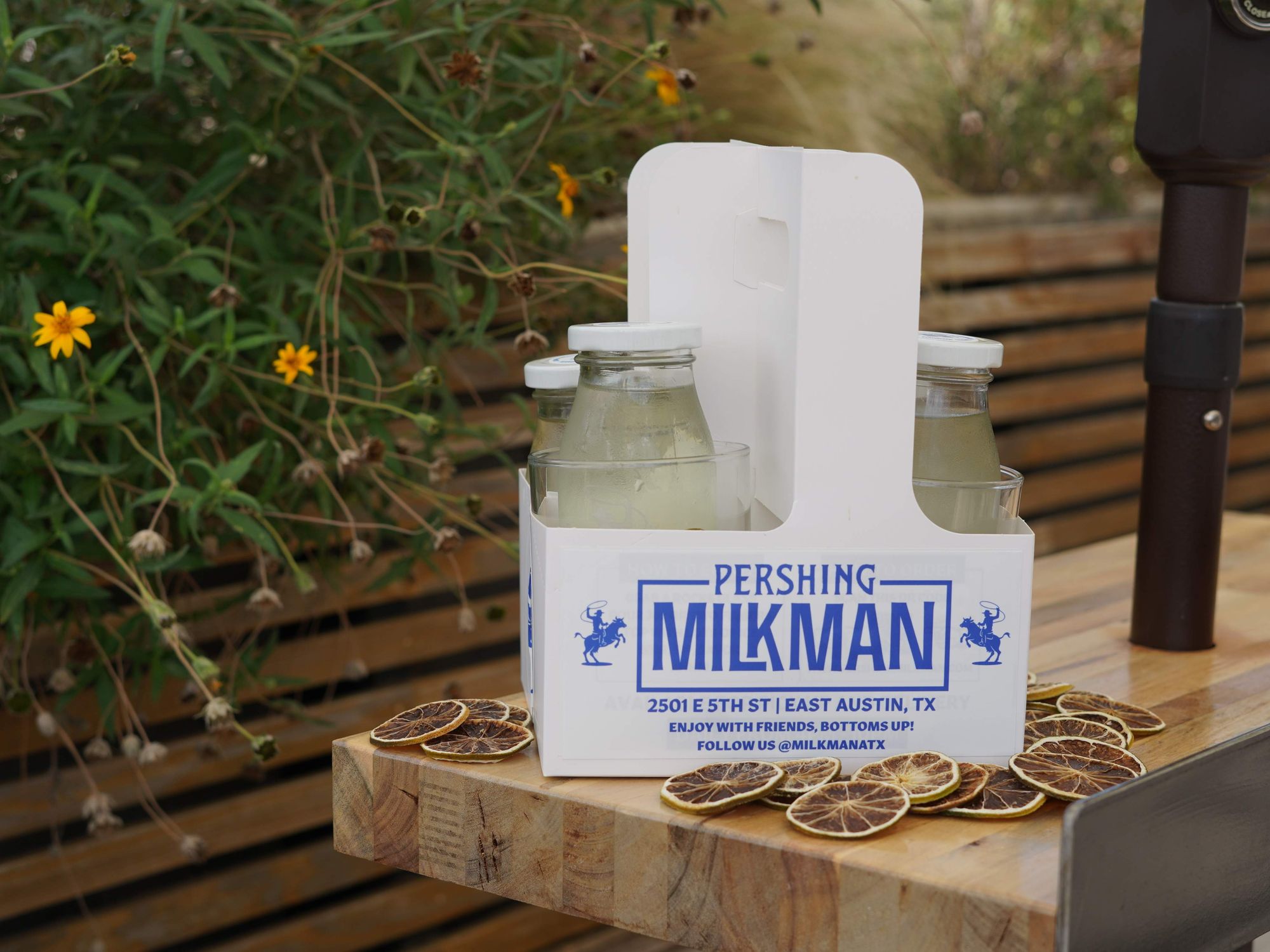 Pershing Milkman to-go cocktails