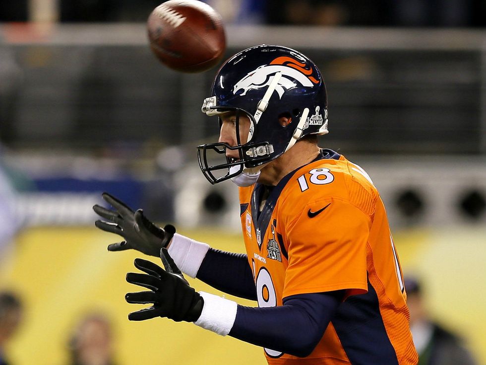 Peyton Manning fumble