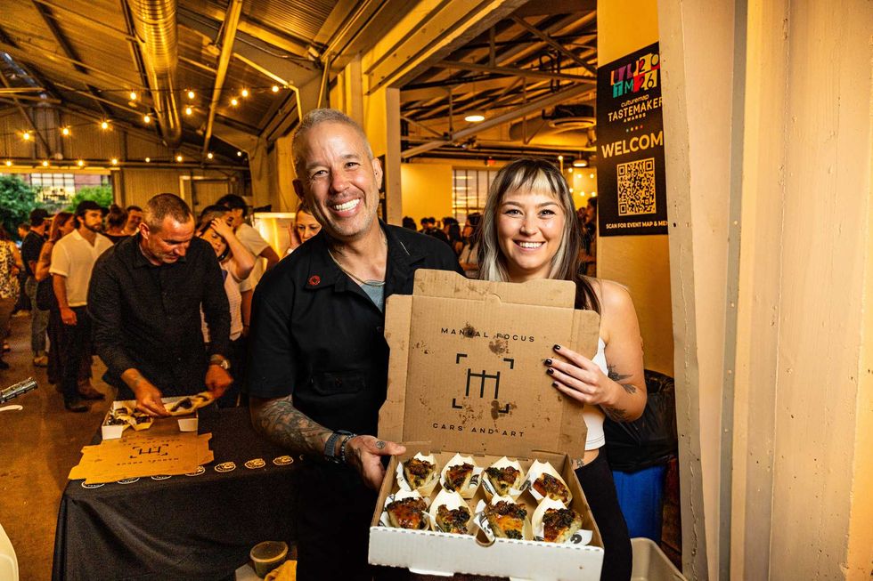 Philip Speer of Garage Pizza at Austin Tastemaker Awards 2026